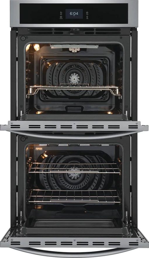 Frigidaire 27" Stainless Steel Double Electric Wall Oven With Fan Convection - Image 3