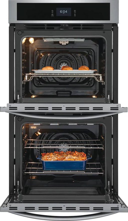 Frigidaire 27" Stainless Steel Double Electric Wall Oven With Fan Convection - Image 2