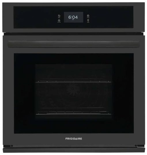Frigidaire 27" Black Single Electric Wall Oven With Fan Convection