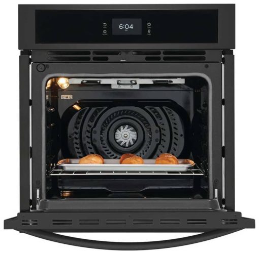 Frigidaire 27" Black Single Electric Wall Oven With Fan Convection - Image 3