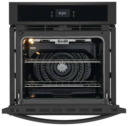Frigidaire 27" Black Single Electric Wall Oven With Fan Convection - Image 2