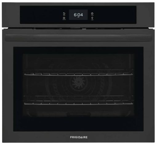 Frigidaire 30" Black Single Electric Wall Oven With Fan Convection