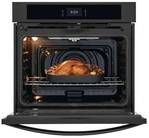 Frigidaire 30" Black Single Electric Wall Oven With Fan Convection - Image 12