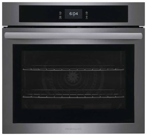 Frigidaire 30" Black Stainless Steel Single Electric Wall Oven With Fan Convection