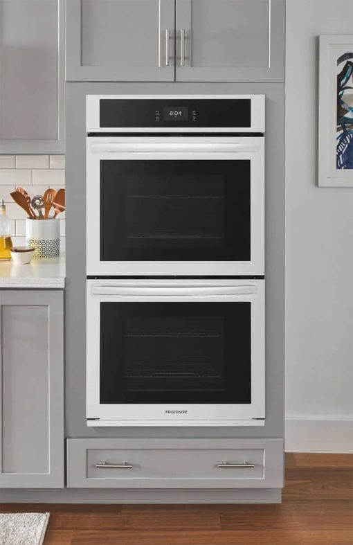 Frigidaire 27" White Double Electric Wall Oven With Fan Convection - Image 6