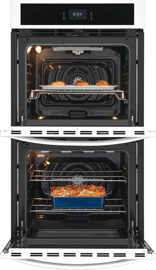 Frigidaire 27" White Double Electric Wall Oven With Fan Convection - Image 2