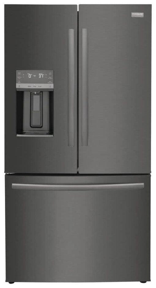 Frigidaire Gallery 22.6 Cu. Ft. Smudge-Proof Black Stainless Steel Counter-Depth French Door Refrigerator