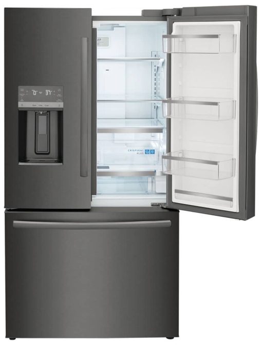 Frigidaire Gallery 22.6 Cu. Ft. Smudge-Proof Black Stainless Steel Counter-Depth French Door Refrigerator - Image 4