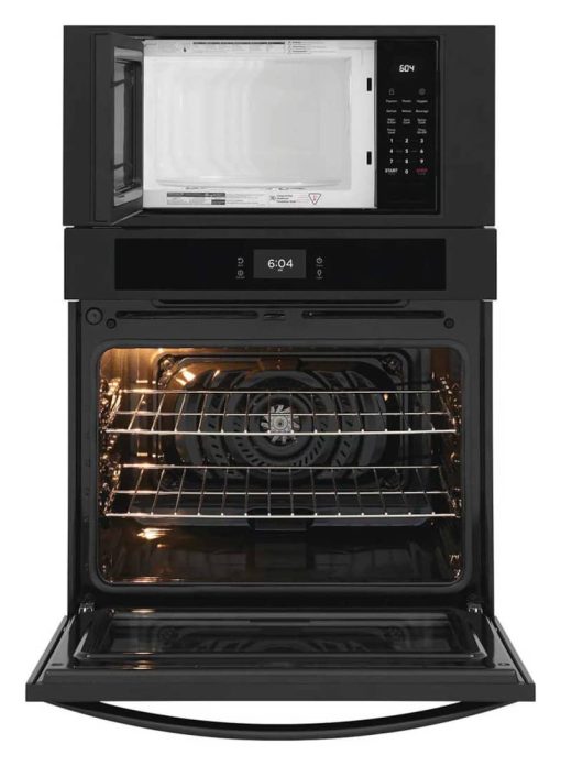Frigidaire 30" Black Built-In Electric Microwave Combination Wall Oven With Fan Convection - Image 2