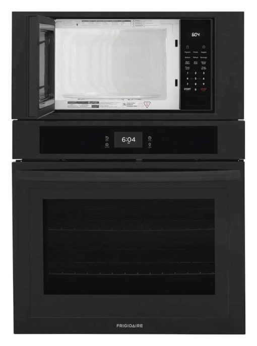 Frigidaire 30" Black Built-In Electric Microwave Combination Wall Oven With Fan Convection - Image 4