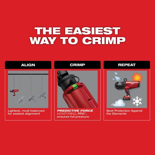 M18™ FORCE LOGIC™ 12T Utility Crimper - Image 3