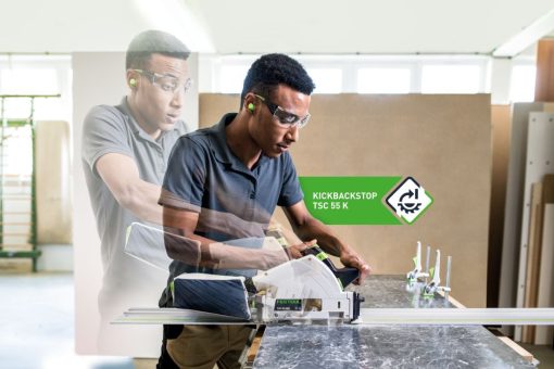 Festool TSC 55 KEB-F-Basic Cordless Track Saw Bare Tool - Image 7
