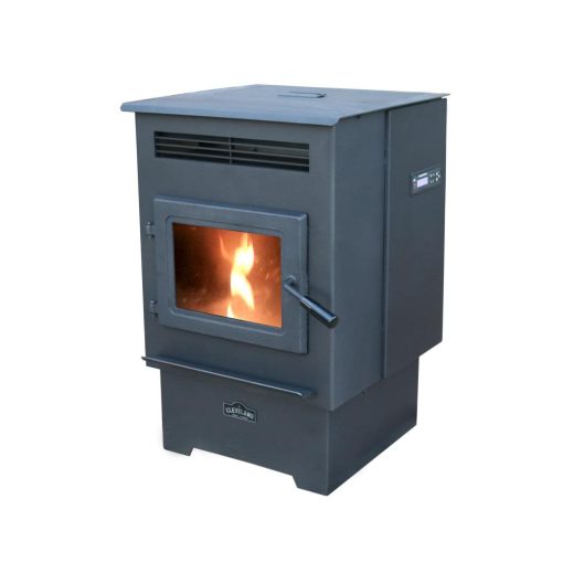 No.200 Medium EPA Approved High-Efficiency Pellet Stove with Smart Home Technology, Heats 1200 Sq Ft Area