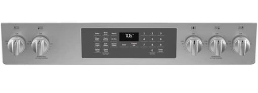 GE ADA 30" Stainless Steel Slide-In Front Control Convection Gas Range With No Preheat Air Fry - Image 5