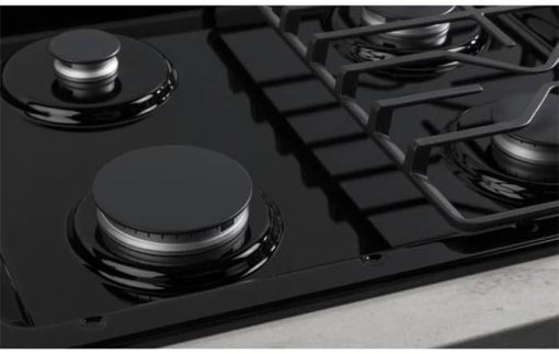 GE ADA 30" Black Built-In Gas Cooktop With Dishwasher-Safe Grates - Image 3