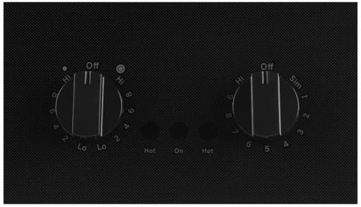 GE ADA 21" Black Electric Radiant Cooktop - Image 3