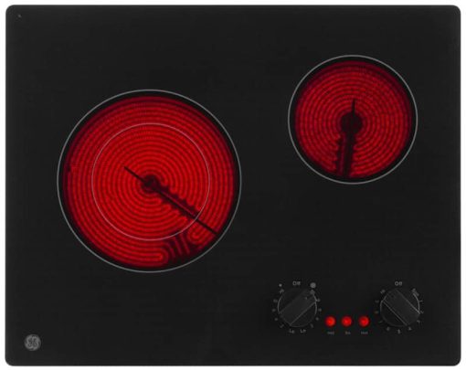 GE ADA 21" Black Electric Radiant Cooktop - Image 2