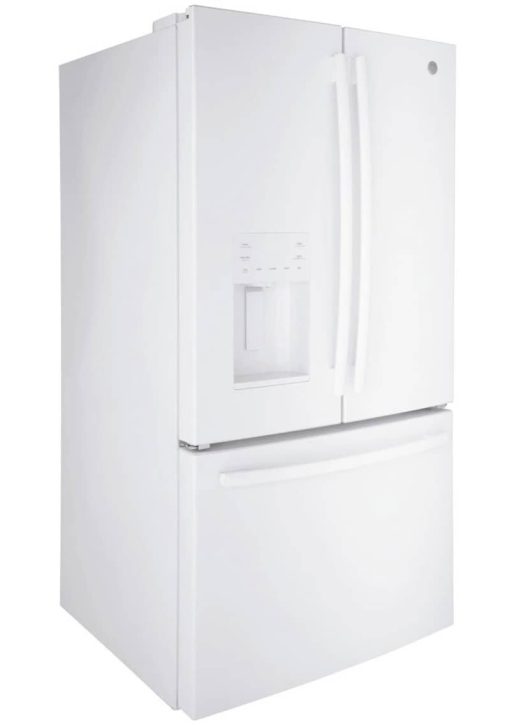 GE ENERGY STAR 25.6 Cu. Ft. White French-Door Refrigerator - Image 4