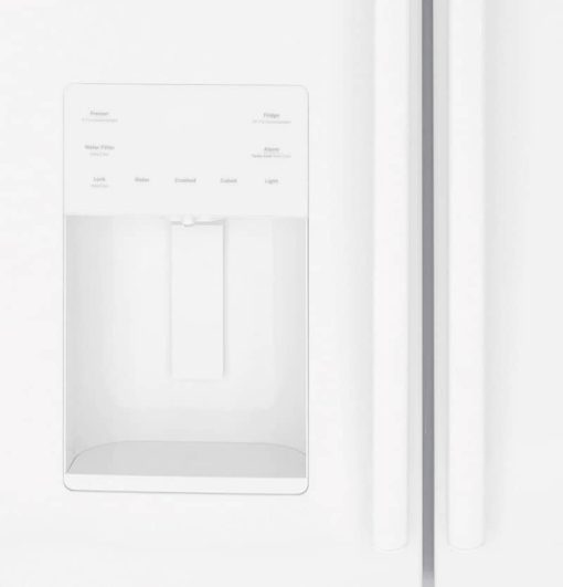 GE ENERGY STAR 25.6 Cu. Ft. White French-Door Refrigerator - Image 5