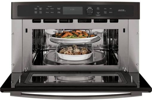 GE Profile 30" Black Stainless Steel Single Wall Oven With Advantium Technology, 120V - Image 2