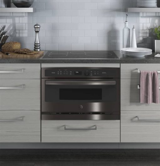GE Profile 30" Black Stainless Steel Single Wall Oven With Advantium Technology, 120V - Image 6