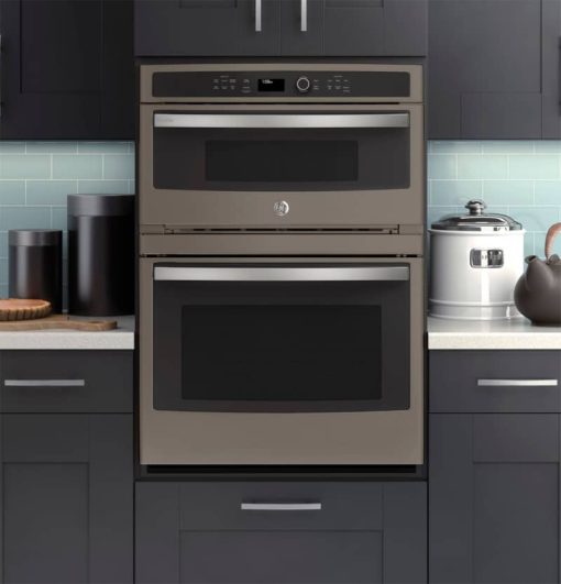 GE Profile 30" Slate Built-In Convection Combination Microwave Wall Oven - Image 5