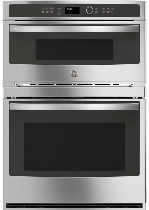 GE Profile 30" Stainless Steel Built-In Combination Advantium Convection Wall Oven