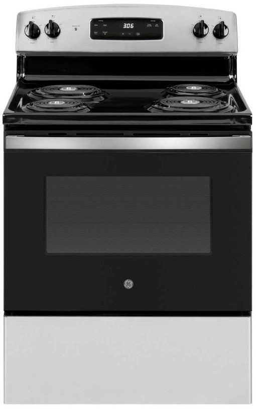 GE 30" Stainless Steel Freestanding Electric Range