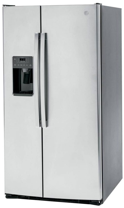 GE ENERGY STAR 25.3 Cu. Ft. Fingerprint Resistant Stainless Steel Side-By-Side Refrigerator - Image 4