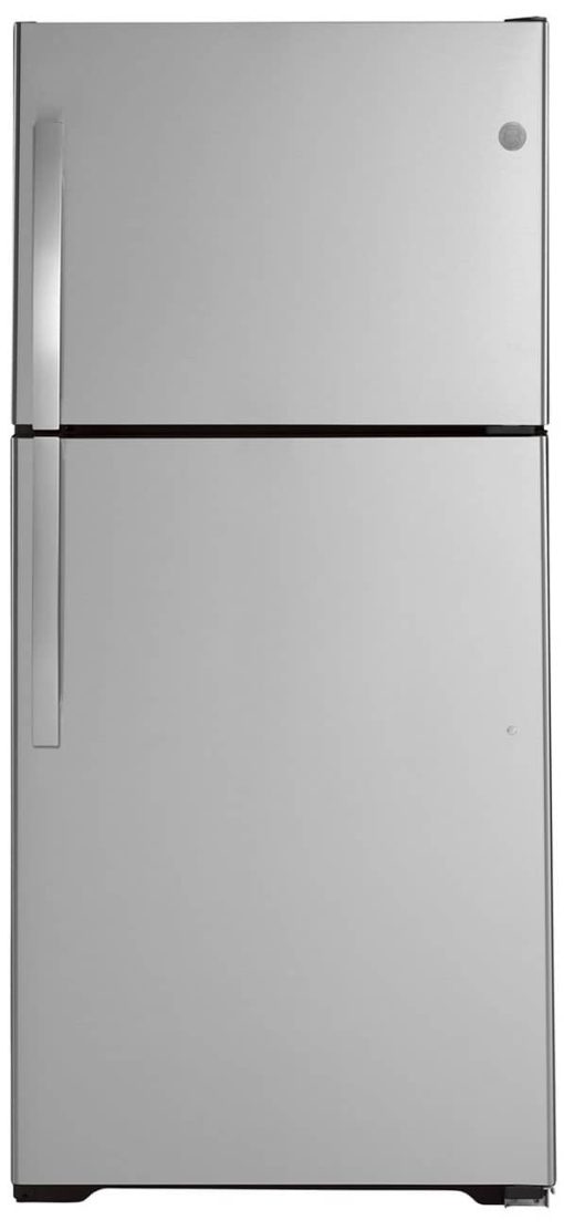 GE 19.2 Cu. Ft. Fingerprint Resistant Stainless Steel Garage Ready Top-Freezer Refrigerator