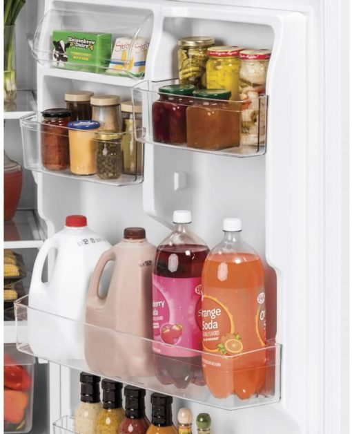 GE 19.2 Cu. Ft. Fingerprint Resistant Stainless Steel Garage Ready Top-Freezer Refrigerator - Image 8