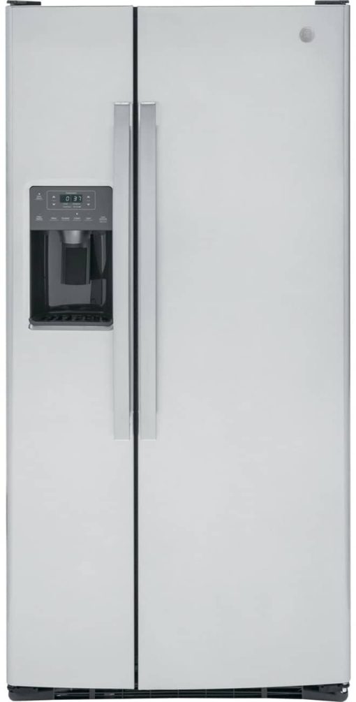 GE 23 Cu. Ft. Fingerprint Resistant Stainless Steel Side-By-Side Refrigerator
