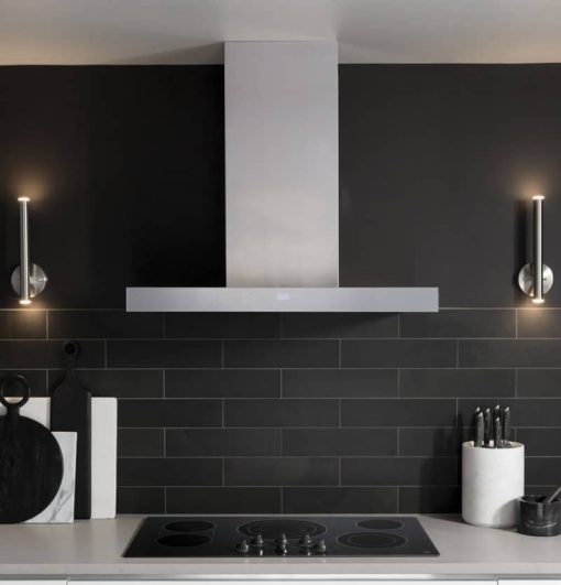 GE Profile ADA 36" Black Stainless Knob Control Electric Cooktop - Image 5