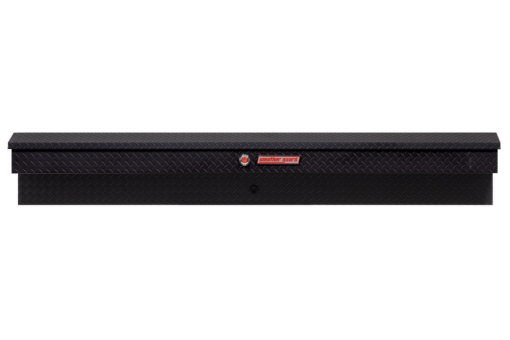 Weather Guard 87" Lo-Side Truck Tool Box Aluminum Textured Matte Black - Image 3