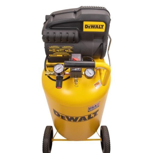 30-Gallon Portable 155-PSI Electric Vertical Air Compressor - Image 6