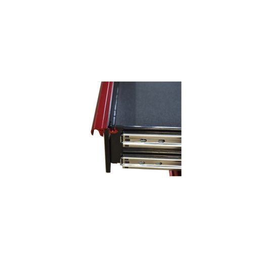 Extreme Tools 72" Black Roller Cabinet with Red Drawer Pulls - Image 4