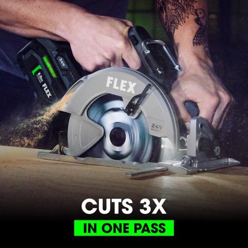 24V Circular Saw, Reciprocating Saw, Angle Grinder And Drill Driver Kit - Image 4