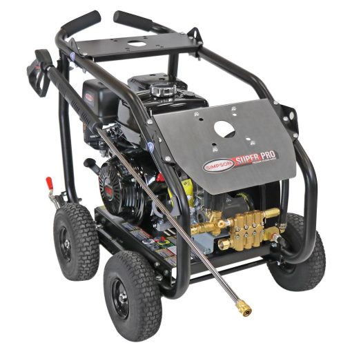 Simpson Super Pro Roll Cage Pressure Washer Cold Water Professional Belt Drive Gas - Image 3