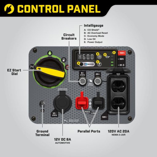 Champion 3500-Watt Inverter Generator with Quiet Technology and CO Shield - Image 10