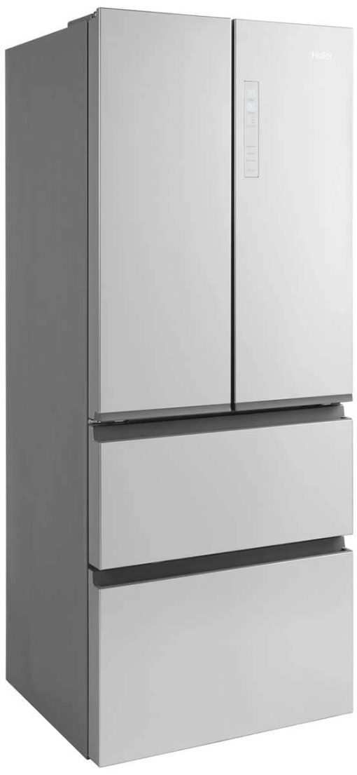 Haier 14.5 Cu. Ft. Fingerprint Resistant Stainless Steel 4 Door Refrigerator - Image 5