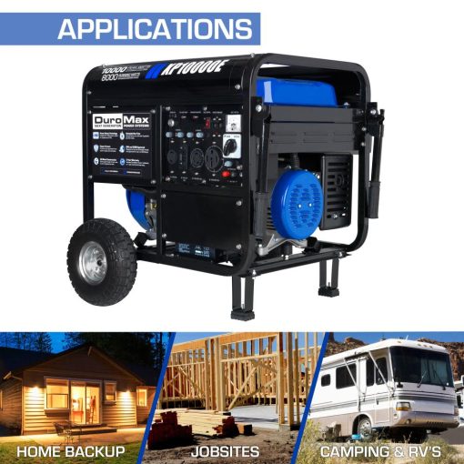 Gas Powered Portable Generator, 10,000 Watt - Image 4