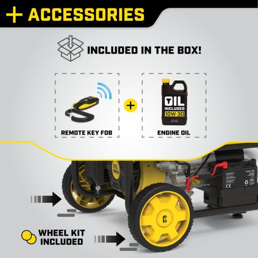 Champion Generator 3500W RV Ready Portable Wireless Remote Start & CO Shield - Image 4