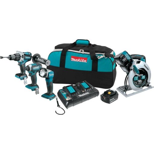 18 Volt X2 LXT Lithium-Ion Cordless 4-Piece Combo Kit