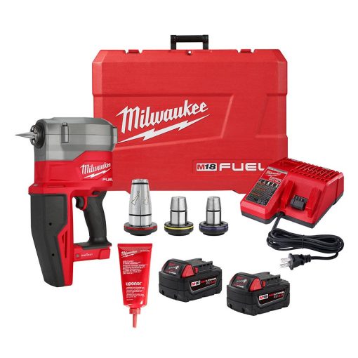 Milwaukee M18 FUEL 2" ProPEX Expander Kit with ONE KEY and 1 1/4" to  2" Expander Heads