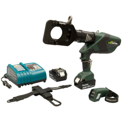 Greenlee 65mm Gator® Remote Cable Cutter 12V Charger/Batteries