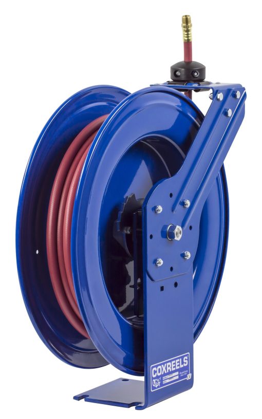 Coxreels Low Pressure Spring Rewind Hose Reel with Super Hub 1/2" I.D 100' 300 PSI - Image 4