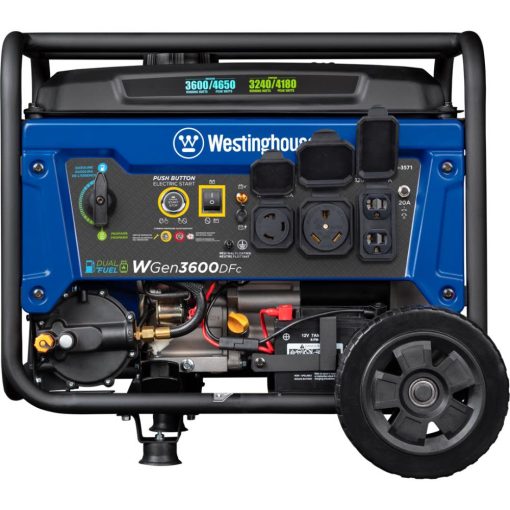 Westinghouse Dual Fuel Portable Generator with CO Sensor - Image 9
