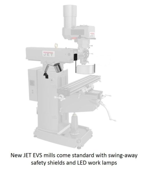 JTM-1050EVS2/230 Vertical Milling Machine - Image 6