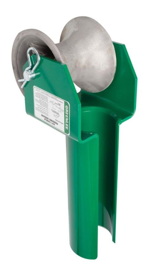 Cable Feeding 4" Sheave