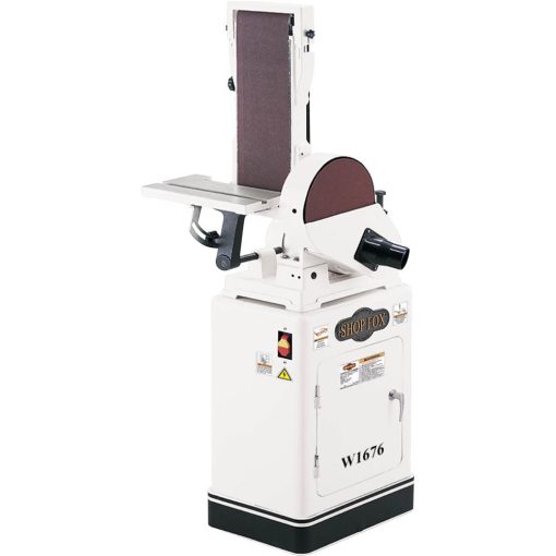Shop Fox  6" Belt/10" Disc Combination Sander 110/220V 1HP - Image 2